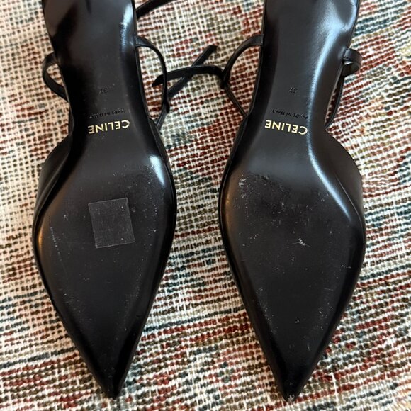 Celine Kitten T-Bar Strap Pump in Calfskin - Picture 7 of 8